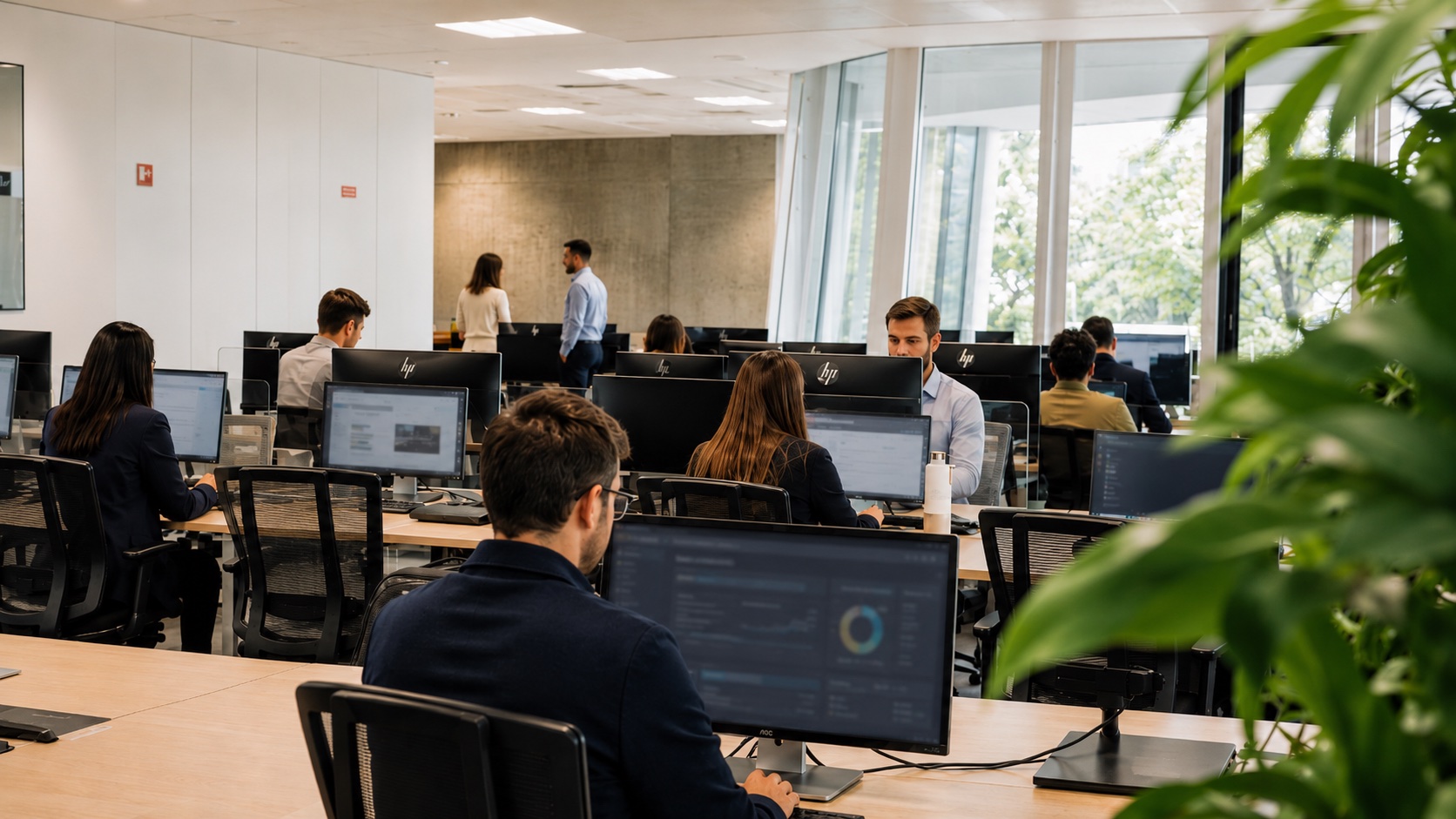Engineers working in the Xpertsoft studio