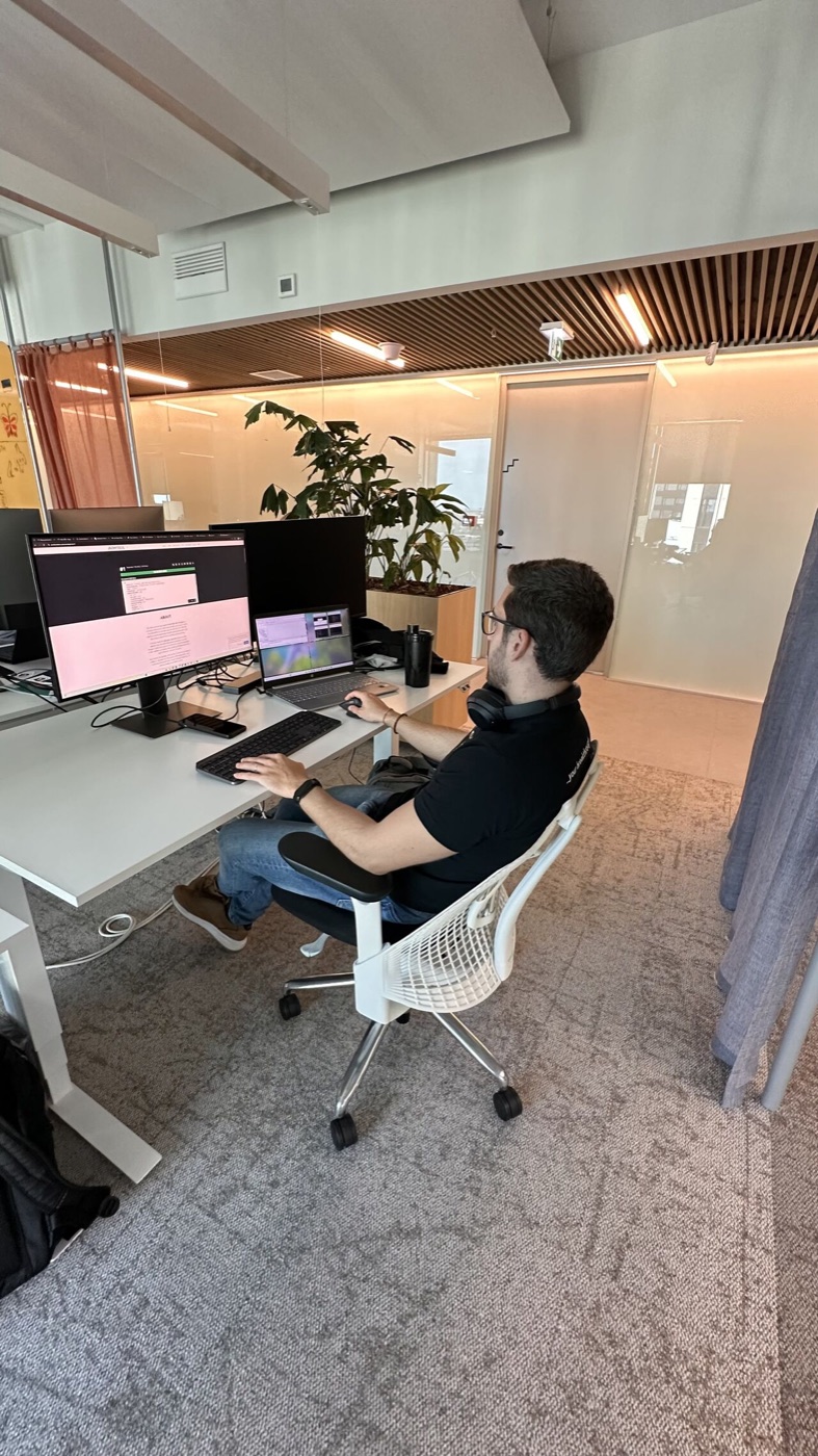 Working with the client's team